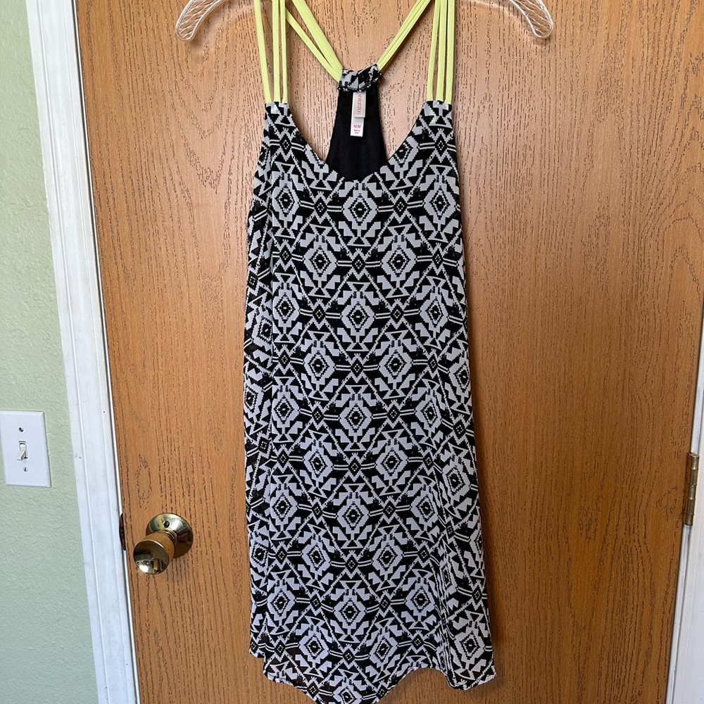 Aztec print dress